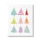 Stupell Industries Varied Fun Christmas Trees Canvas Wall Art